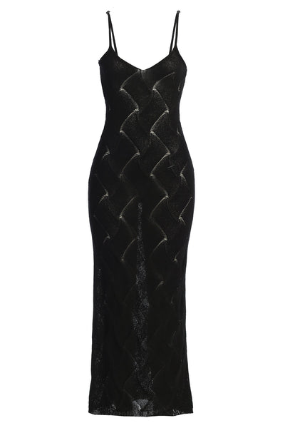 Black Betiana Maxi Dress