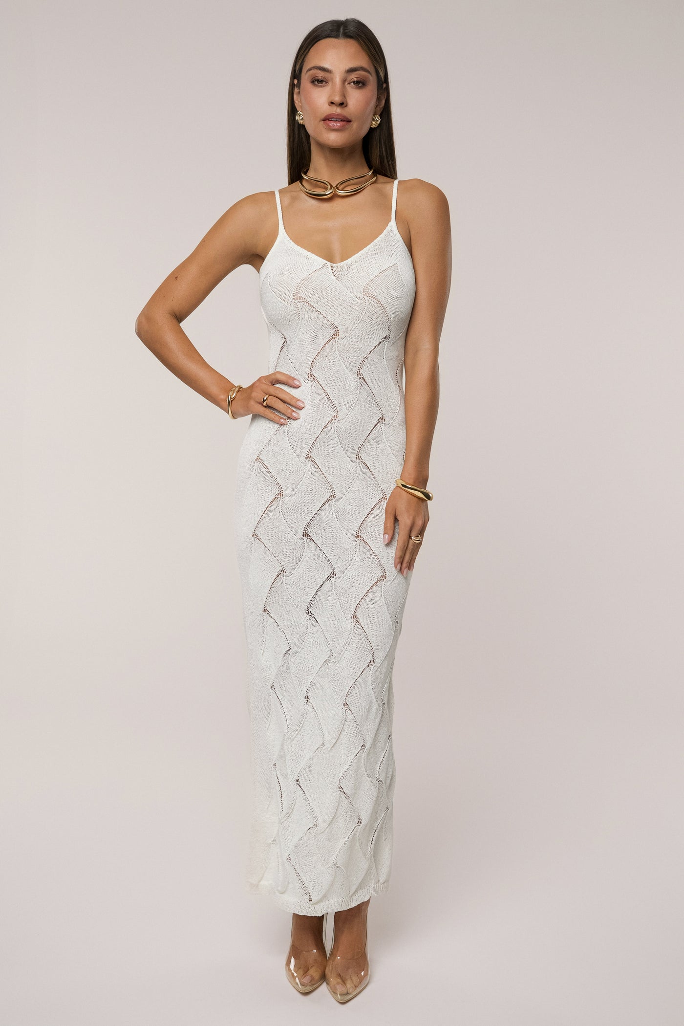 Ivory Betiana Maxi Dress